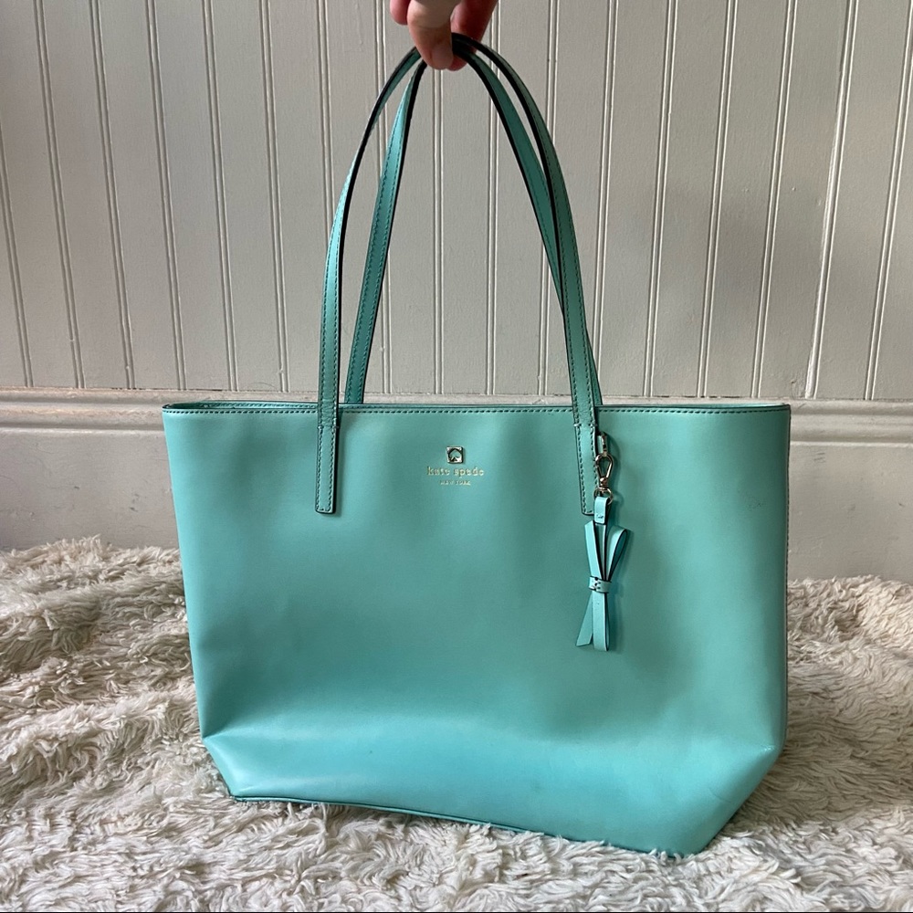 SOLD ON MERCARI. Kate Spade Teal Purse